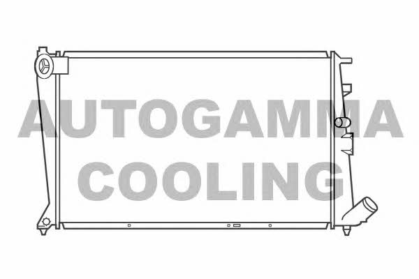 Autogamma 101467 Радіатор охолодження двигуна 101467: Купити в Україні - Добра ціна на EXIST.UA!