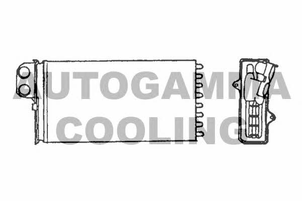 Autogamma 101640 Радіатор опалювача салону 101640: Купити в Україні - Добра ціна на EXIST.UA!
