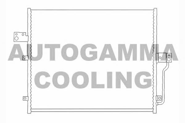Autogamma 104440 Радіатор кондиціонера (Конденсатор) 104440: Купити в Україні - Добра ціна на EXIST.UA!