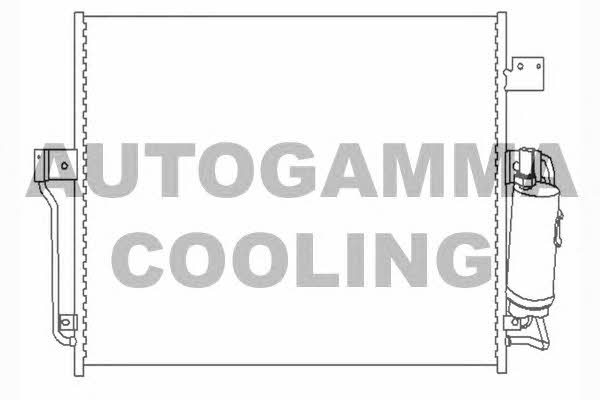 Autogamma 104443 Радіатор кондиціонера (Конденсатор) 104443: Купити в Україні - Добра ціна на EXIST.UA!