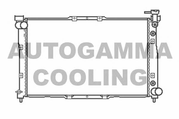 Autogamma 104523 Радіатор охолодження двигуна 104523: Приваблива ціна - Купити в Україні на EXIST.UA!