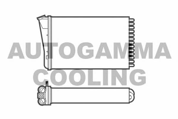 Autogamma 101765 Радіатор опалювача салону 101765: Приваблива ціна - Купити в Україні на EXIST.UA!
