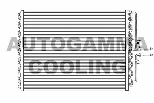 Autogamma 101805 Радіатор кондиціонера (Конденсатор) 101805: Приваблива ціна - Купити в Україні на EXIST.UA!
