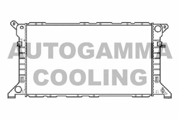 Autogamma 102086 Радіатор охолодження двигуна 102086: Приваблива ціна - Купити в Україні на EXIST.UA!