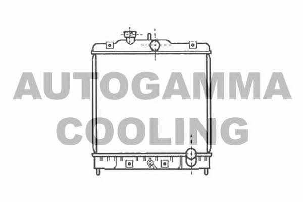 Autogamma 102111 Радіатор охолодження двигуна 102111: Купити в Україні - Добра ціна на EXIST.UA!