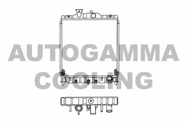 Autogamma 102112 Радіатор охолодження двигуна 102112: Купити в Україні - Добра ціна на EXIST.UA!