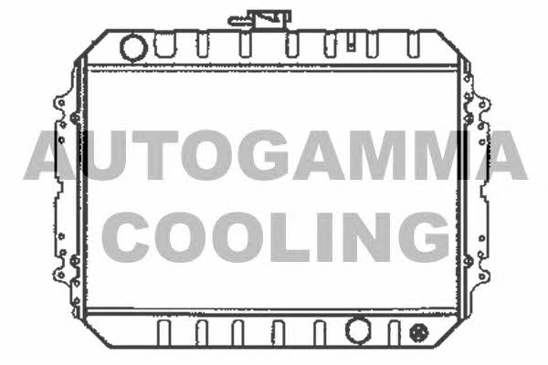 Autogamma 104697 Радіатор охолодження двигуна 104697: Купити в Україні - Добра ціна на EXIST.UA!