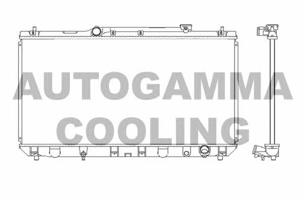 Autogamma 102354 Радіатор охолодження двигуна 102354: Купити в Україні - Добра ціна на EXIST.UA!