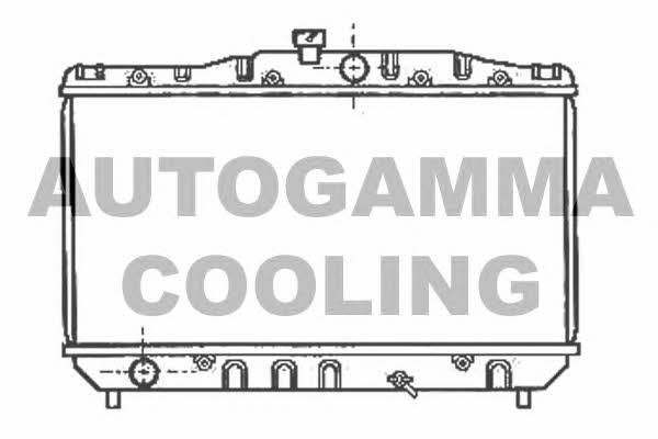 Autogamma 102358 Радіатор охолодження двигуна 102358: Купити в Україні - Добра ціна на EXIST.UA!