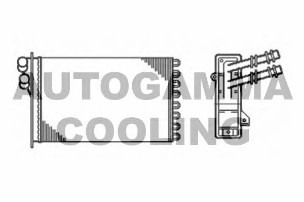 Autogamma 102422 Радіатор опалювача салону 102422: Купити в Україні - Добра ціна на EXIST.UA!