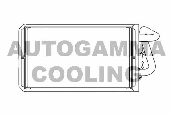 Autogamma 102443 Радіатор опалювача салону 102443: Купити в Україні - Добра ціна на EXIST.UA!