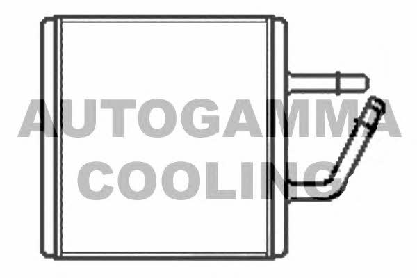 Autogamma 104878 Радіатор опалювача салону 104878: Купити в Україні - Добра ціна на EXIST.UA!