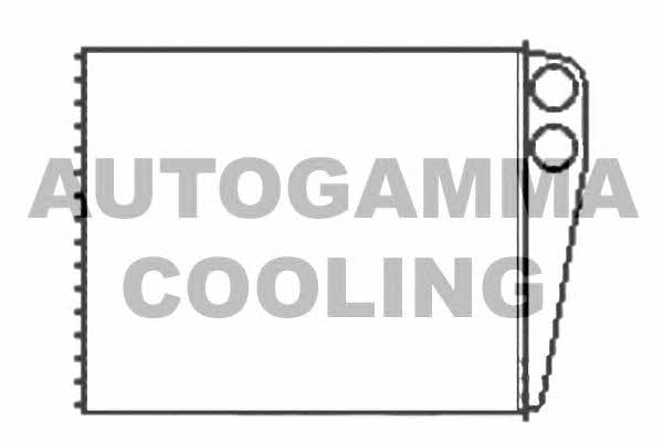Autogamma 104880 Радіатор опалювача салону 104880: Купити в Україні - Добра ціна на EXIST.UA!
