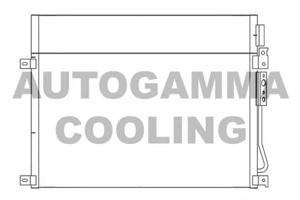 Autogamma 104906 Радіатор кондиціонера (Конденсатор) 104906: Приваблива ціна - Купити в Україні на EXIST.UA!