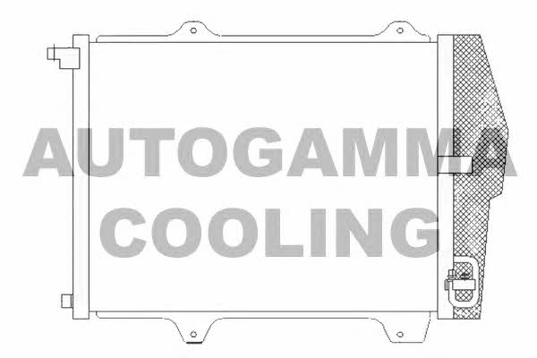 Autogamma 105028 Радіатор кондиціонера (Конденсатор) 105028: Купити в Україні - Добра ціна на EXIST.UA!