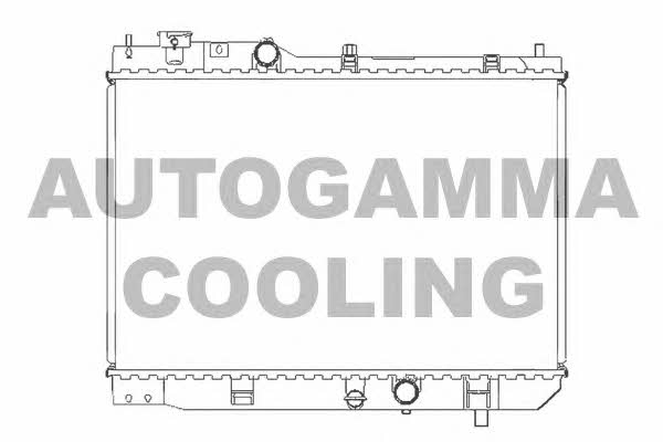 Autogamma 105109 Радіатор охолодження двигуна 105109: Купити в Україні - Добра ціна на EXIST.UA!