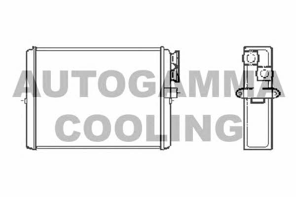 Autogamma 102552 Радіатор опалювача салону 102552: Купити в Україні - Добра ціна на EXIST.UA!