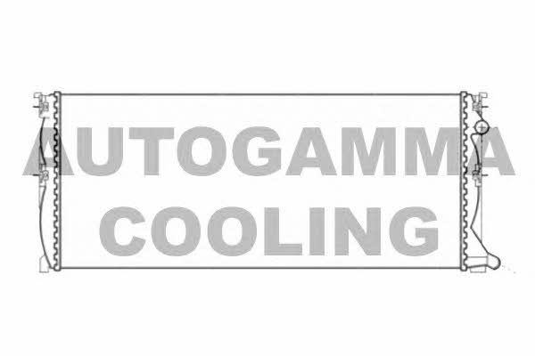 Autogamma 105133 Радіатор охолодження двигуна 105133: Купити в Україні - Добра ціна на EXIST.UA!