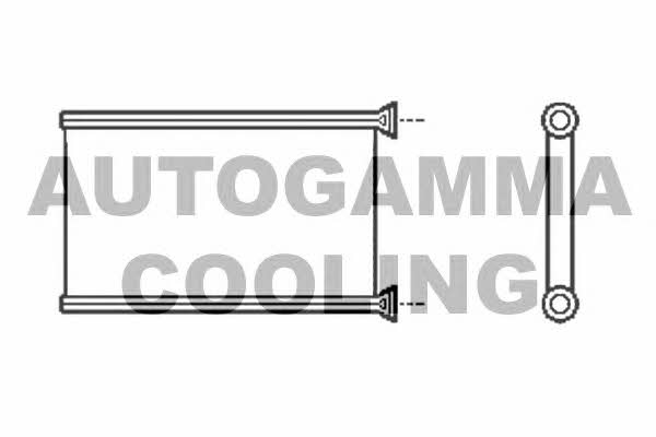 Autogamma 105303 Радіатор опалювача салону 105303: Приваблива ціна - Купити в Україні на EXIST.UA!