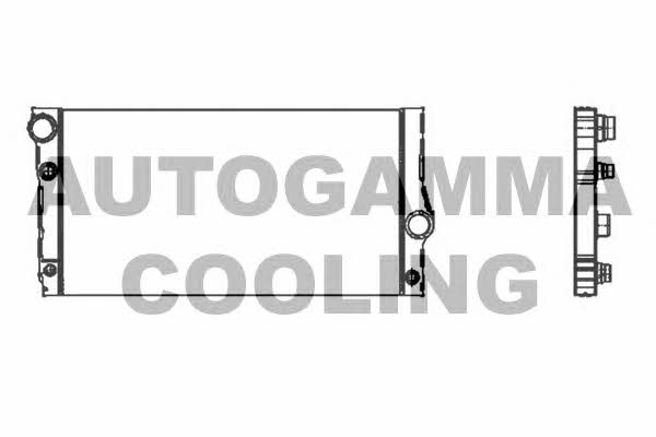 Autogamma 105311 Радіатор охолодження двигуна 105311: Купити в Україні - Добра ціна на EXIST.UA!