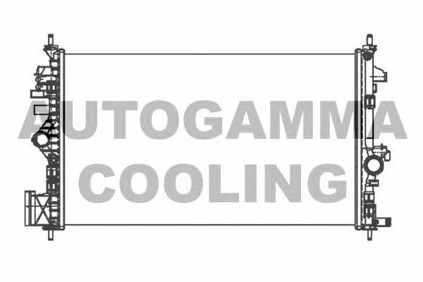 Autogamma 105317 Радіатор охолодження двигуна 105317: Купити в Україні - Добра ціна на EXIST.UA!