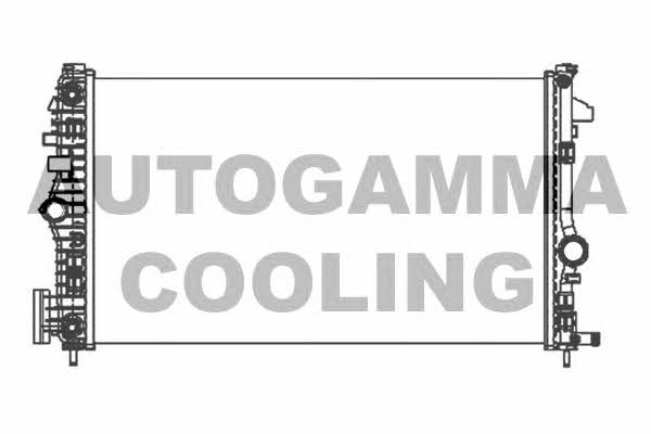 Autogamma 105319 Радіатор охолодження двигуна 105319: Купити в Україні - Добра ціна на EXIST.UA!