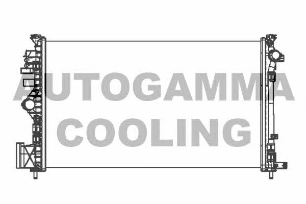 Autogamma 105320 Радіатор охолодження двигуна 105320: Купити в Україні - Добра ціна на EXIST.UA!