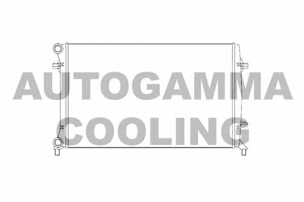 Autogamma 105324 Радіатор охолодження двигуна 105324: Купити в Україні - Добра ціна на EXIST.UA!