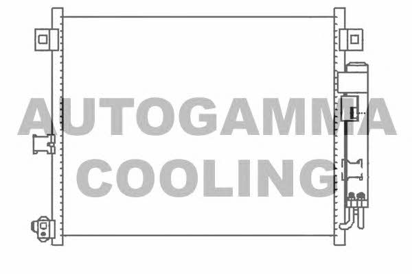 Autogamma 105342 Радіатор кондиціонера (Конденсатор) 105342: Купити в Україні - Добра ціна на EXIST.UA!