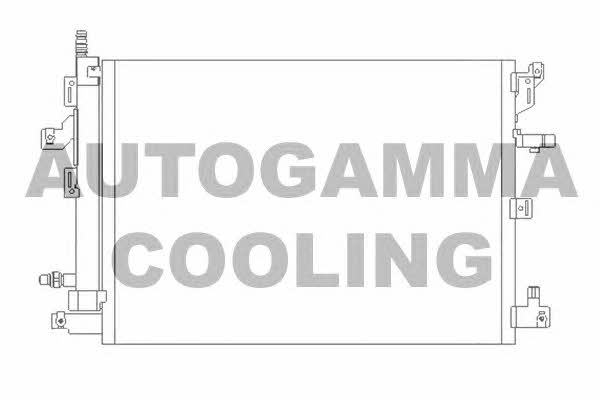 Autogamma 105347 Радіатор кондиціонера (Конденсатор) 105347: Купити в Україні - Добра ціна на EXIST.UA!