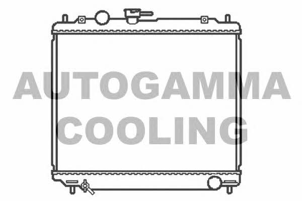 Autogamma 102872 Радіатор охолодження двигуна 102872: Купити в Україні - Добра ціна на EXIST.UA!