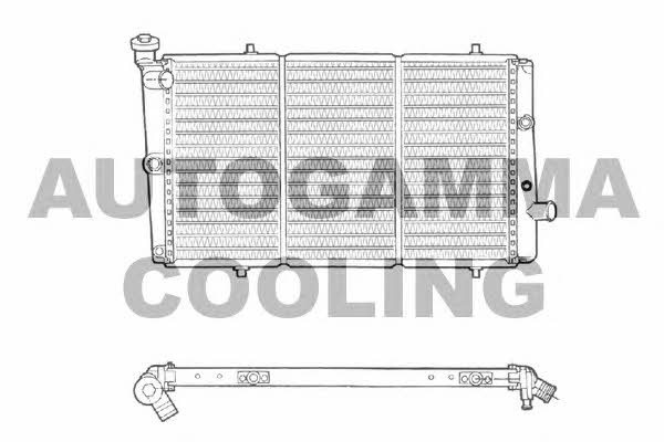 Autogamma 103065 Радіатор охолодження двигуна 103065: Купити в Україні - Добра ціна на EXIST.UA!