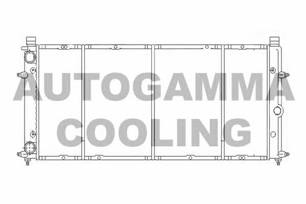 Autogamma 103068 Радіатор охолодження двигуна 103068: Купити в Україні - Добра ціна на EXIST.UA!