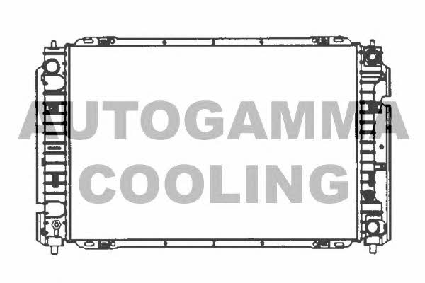 Autogamma 103074 Радіатор охолодження двигуна 103074: Приваблива ціна - Купити в Україні на EXIST.UA!