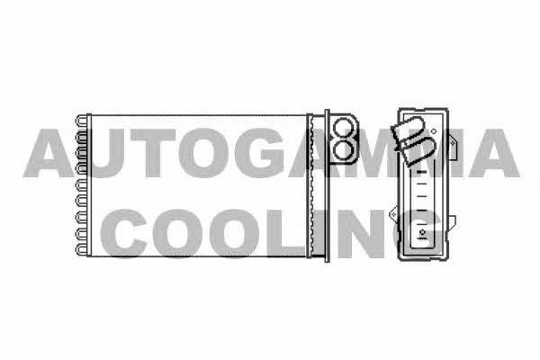 Autogamma 103082 Радіатор опалювача салону 103082: Приваблива ціна - Купити в Україні на EXIST.UA!