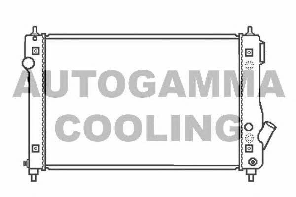 Autogamma 105410 Радіатор охолодження двигуна 105410: Купити в Україні - Добра ціна на EXIST.UA!