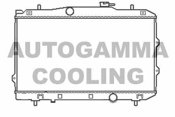 Autogamma 105411 Радіатор охолодження двигуна 105411: Купити в Україні - Добра ціна на EXIST.UA!
