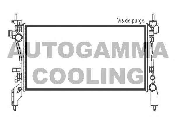Autogamma 105438 Радіатор охолодження двигуна 105438: Купити в Україні - Добра ціна на EXIST.UA!