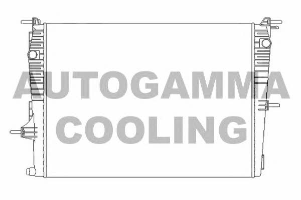 Autogamma 105469 Радіатор охолодження двигуна 105469: Купити в Україні - Добра ціна на EXIST.UA!