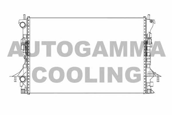 Autogamma 105480 Радіатор охолодження двигуна 105480: Купити в Україні - Добра ціна на EXIST.UA!