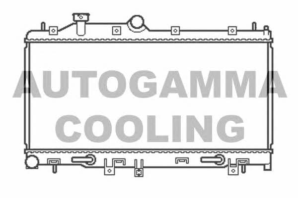Autogamma 105492 Радіатор охолодження двигуна 105492: Купити в Україні - Добра ціна на EXIST.UA!