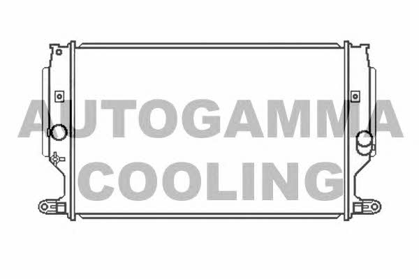 Autogamma 105529 Радіатор охолодження двигуна 105529: Купити в Україні - Добра ціна на EXIST.UA!