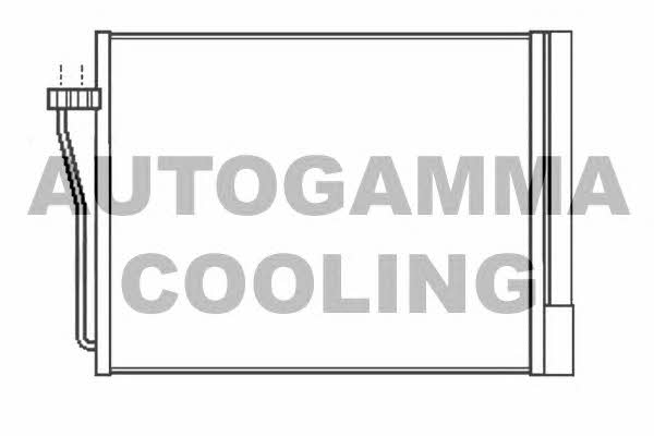 Autogamma 105537 Радіатор кондиціонера (Конденсатор) 105537: Купити в Україні - Добра ціна на EXIST.UA!