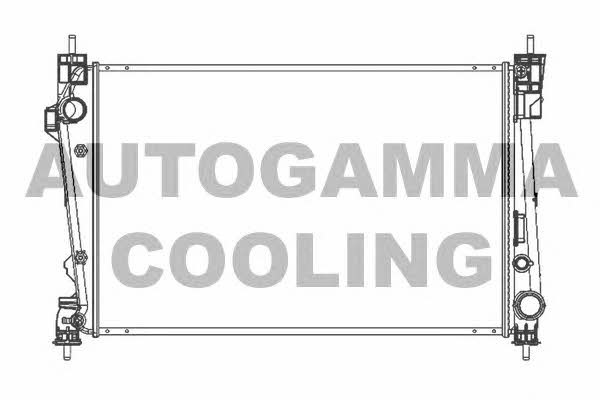 Autogamma 105603 Радіатор охолодження двигуна 105603: Приваблива ціна - Купити в Україні на EXIST.UA!