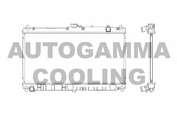 Autogamma 103152 Радіатор охолодження двигуна 103152: Купити в Україні - Добра ціна на EXIST.UA!