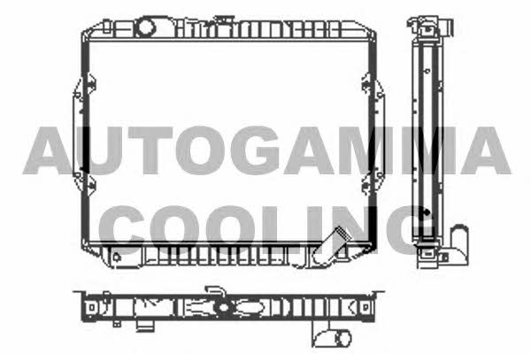 Autogamma 103190 Радіатор охолодження двигуна 103190: Купити в Україні - Добра ціна на EXIST.UA!