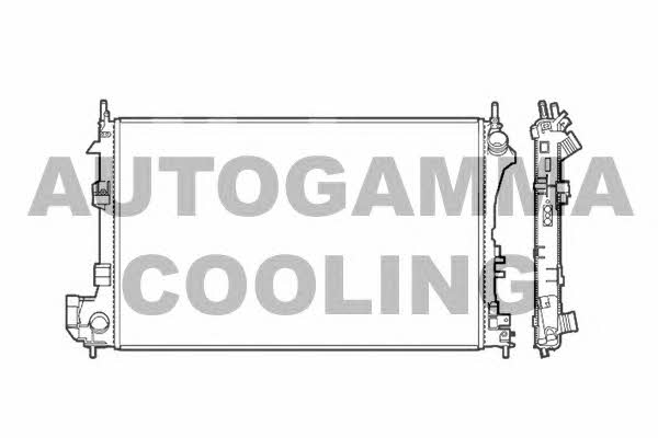 Autogamma 103237 Радіатор охолодження двигуна 103237: Купити в Україні - Добра ціна на EXIST.UA!