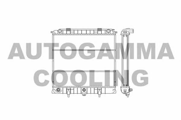 Autogamma 103269 Радіатор охолодження двигуна 103269: Купити в Україні - Добра ціна на EXIST.UA!