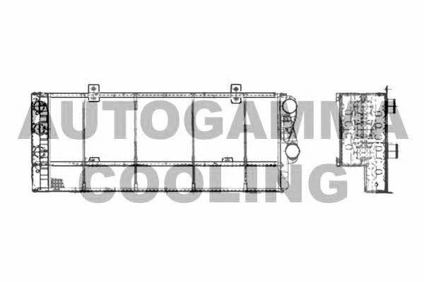Autogamma 103342 Радіатор охолодження двигуна 103342: Купити в Україні - Добра ціна на EXIST.UA!