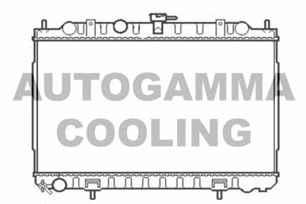 Autogamma 103347 Радіатор охолодження двигуна 103347: Приваблива ціна - Купити в Україні на EXIST.UA!